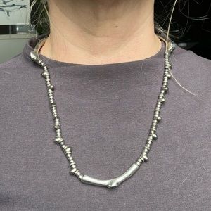 Uno de 50 silver necklace and bracelet set